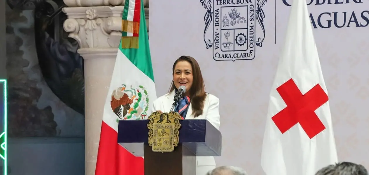Arranca la Colecta Anual 2026 de la Cruz Roja en Aguascalientes; Gobierno estatal dona 3.5 millones y refuerza apoyo.