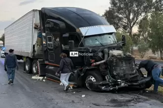 Carambola en la Carretera Federal 45 Norte