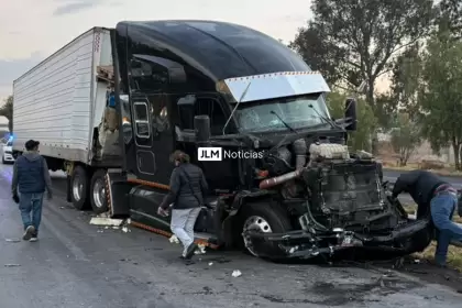 Carambola en la Carretera Federal 45 Norte