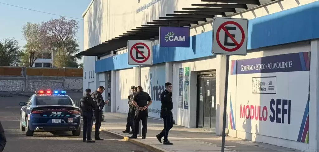 CAM sufre intento de robo por parte de policías privados