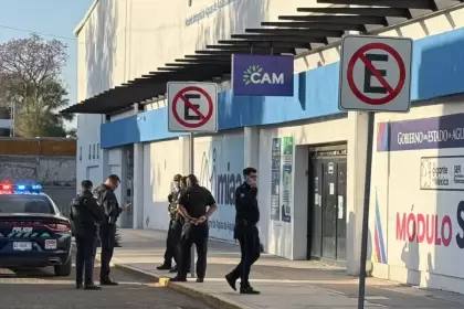 CAM sufre intento de robo por parte de policías privados