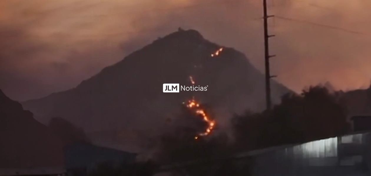 Controlan incendio forestal en el Cerro del Muerto