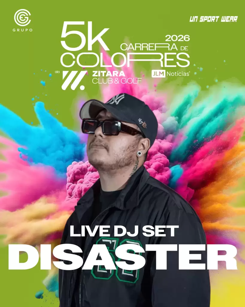 DJ Disaster se suma a la Carrera de Colores