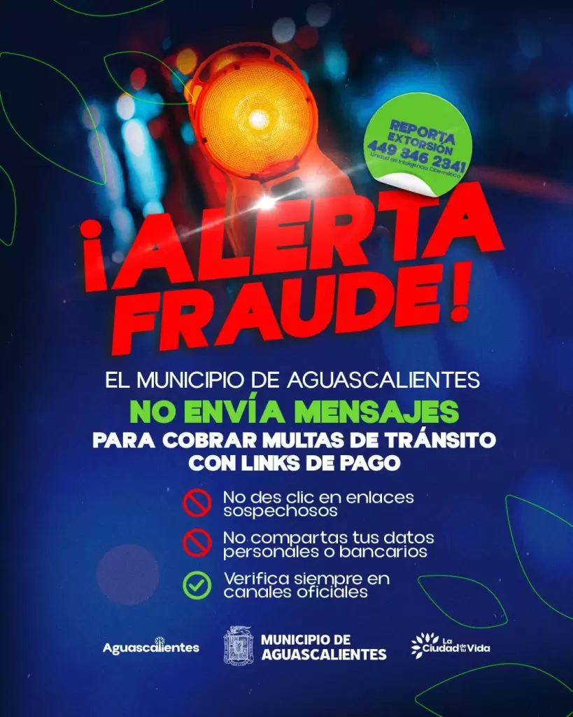 Municipio de Aguascalientes alerta por mensajes falsos 2026 jlmnoticias 2