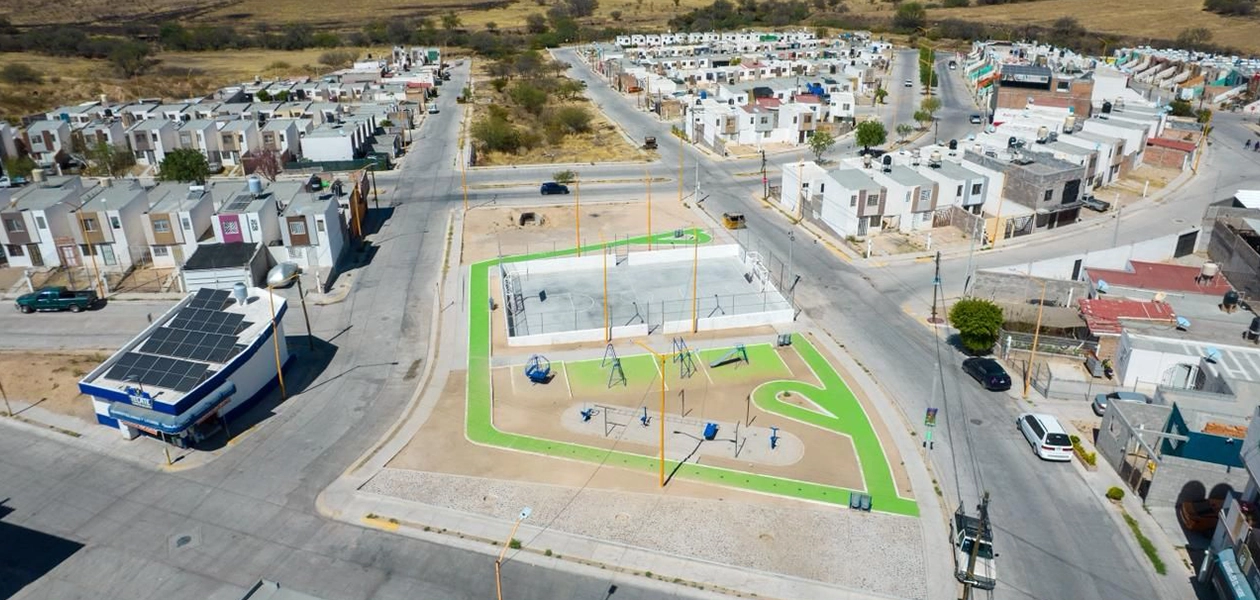 Nuevo parque en Villa Montaña Aguascalientes 2026 jlmnoticias
