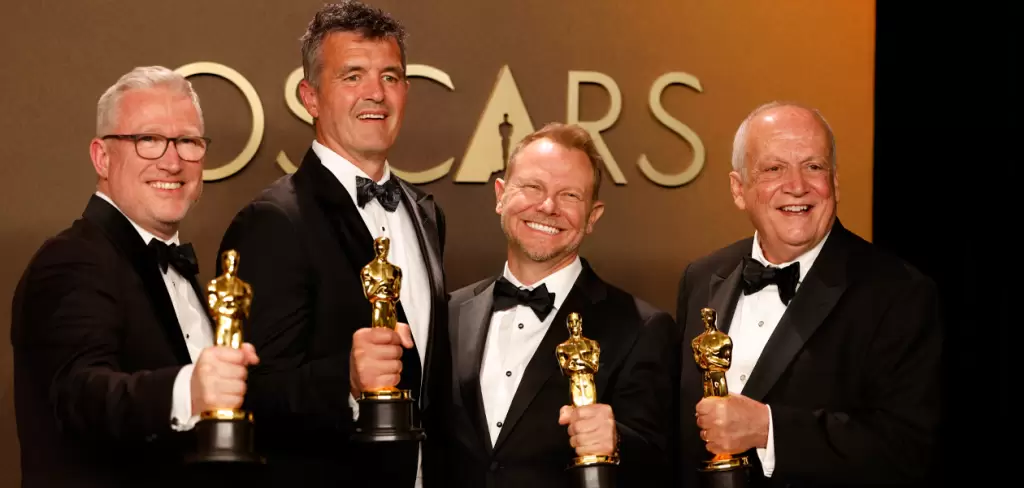 Ganadores en la ceremonia anual de los Premios Óscar en el Dolby Theatre. Hoy se celebran los Óscar 2026. Foto: JLMNoticias / Especial / EFE/EPA/CHRIS TORRES.