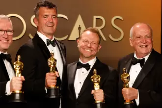 Ganadores en la ceremonia anual de los Premios Óscar en el Dolby Theatre. Hoy se celebran los Óscar 2026. Foto: JLMNoticias / Especial / EFE/EPA/CHRIS TORRES.