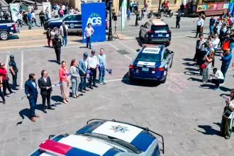 El gobierno del Municipio refuerza seguridad: entregan 100 nuevas patrullas en Aguascalientes.
