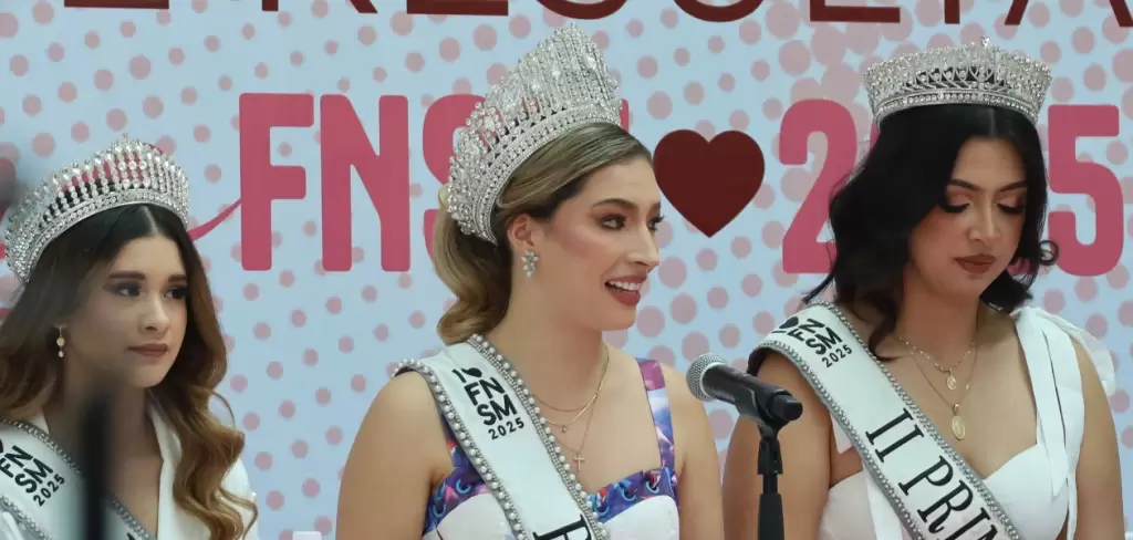 Reina de la FNSM2025 rinde informe 