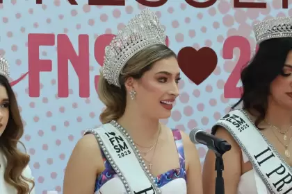 Reina de la FNSM2025 rinde informe 