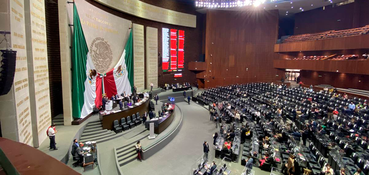Aspecto general de la Cámara de Diputados. La Reforma Electoral se cae en San Lázaro; Morena no alcanzó mayoría calificada. Foto: JLMNoticias / Agencia El Universal.