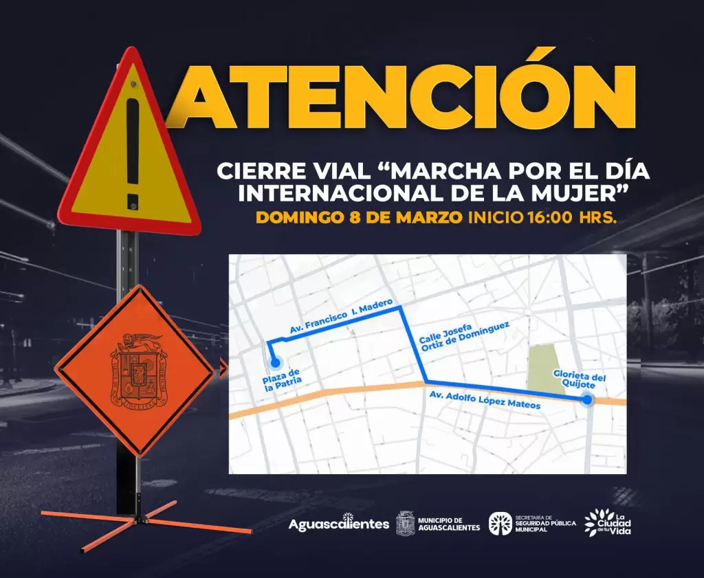 Ruta de la Marcha 8M