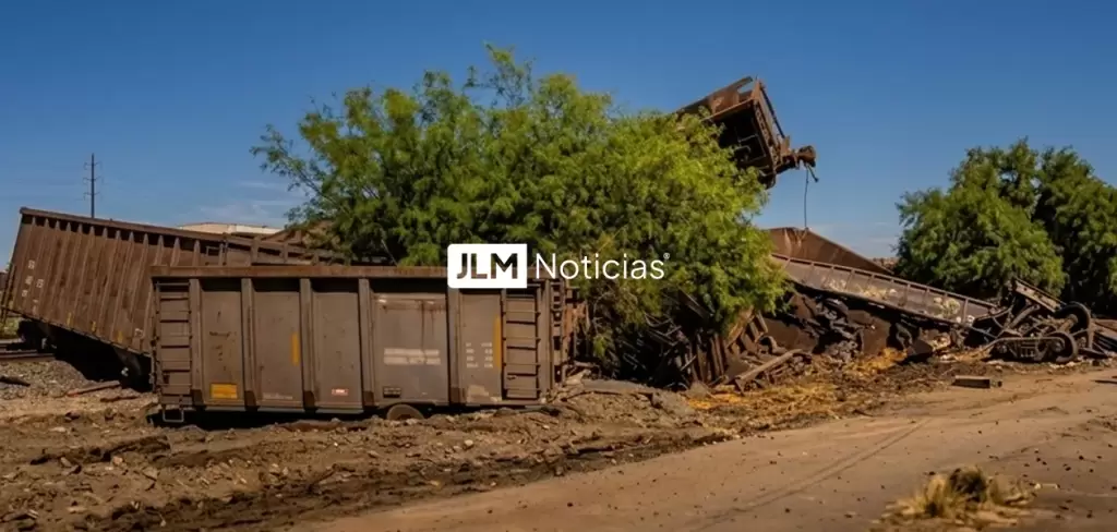 Se descarrila tren en Rincón de Romos: Un muerto, 7 lesionados y 2 desaparecidos