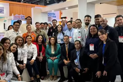 Tere Jiménez inaugura la Feria Internacional de Franquicias; Aguascalientes participa como invitado especial en el World Trade Center.