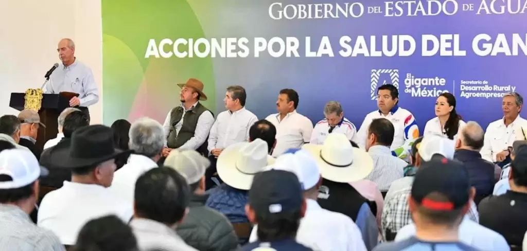 Tere Jiménez inició el Programa de Sanidad e Inocuidad Agroalimentaria 2026 con 42 millones para fortalecer el campo de Aguascalientes.