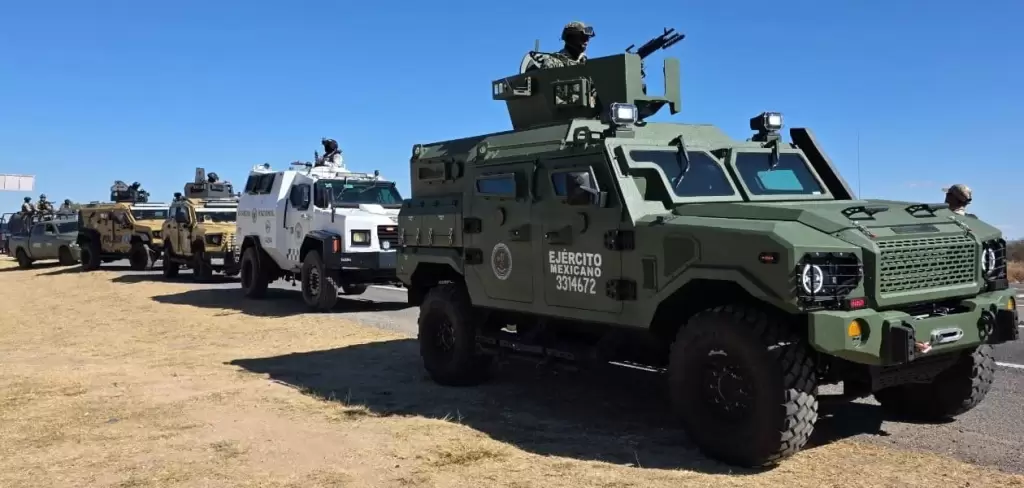 Aguascalientes reforzó vigilancia policial en límites con Jalisco y Zacatecas con apoyo aéreo y militar.