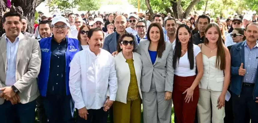 Tere Jiménez llama a cuidar el medio ambiente y el agua en Aguascalientes durante la Feria Ambiental y el Día Mundial del Agua.
