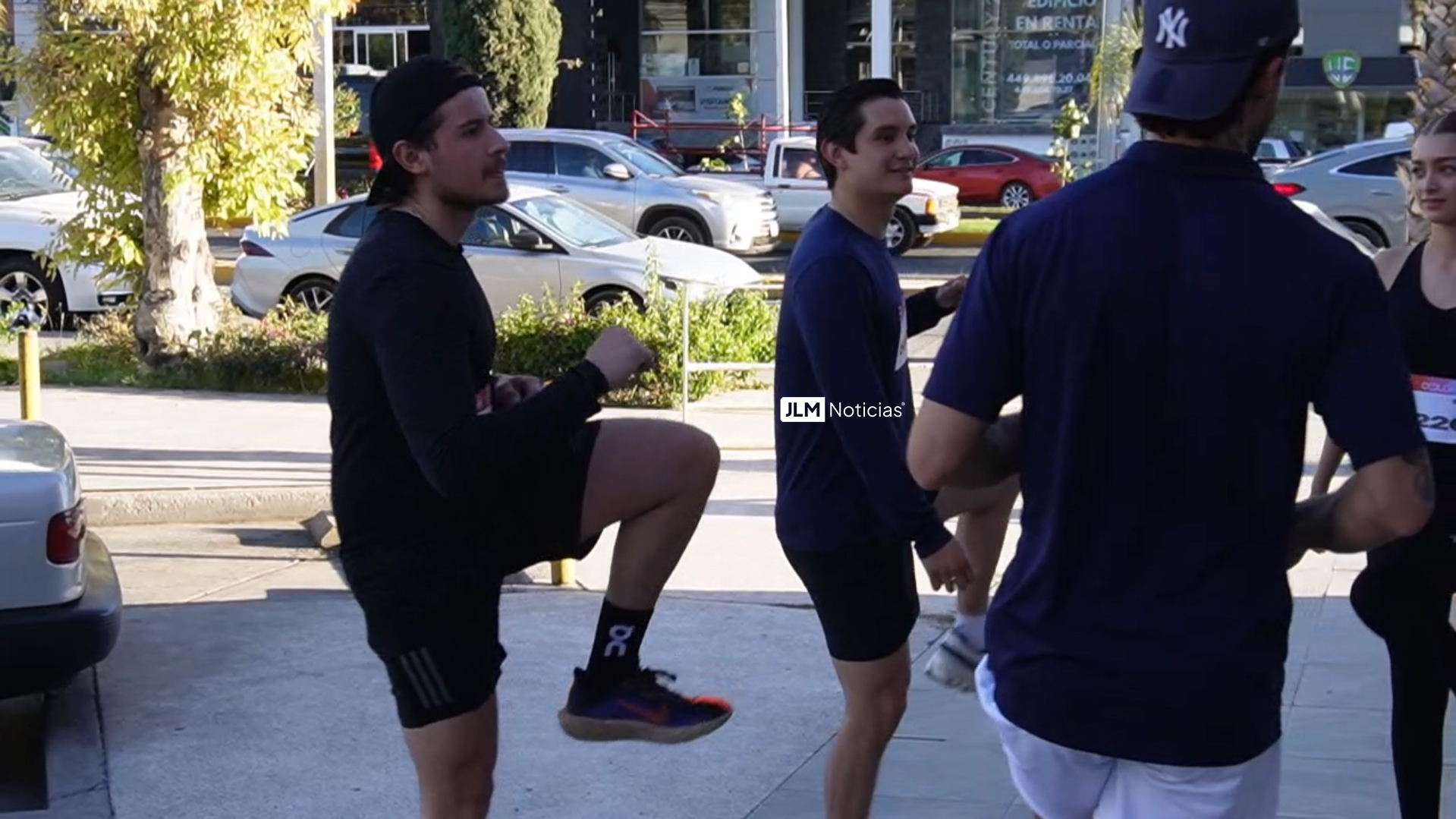 Balanceo de piernas hacia adelante y atrás