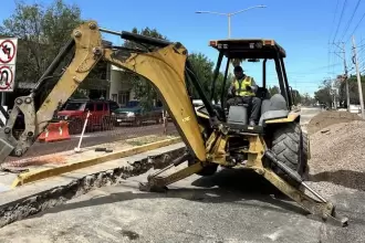 Rehabilitan 120 metros de tubería en el centro de Aguascalientes para mejorar el drenaje