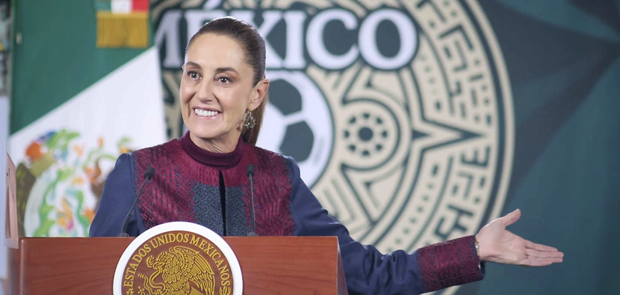 Presidenta rifa su lugar en la ceremonia de inauguración del Mundial 2026