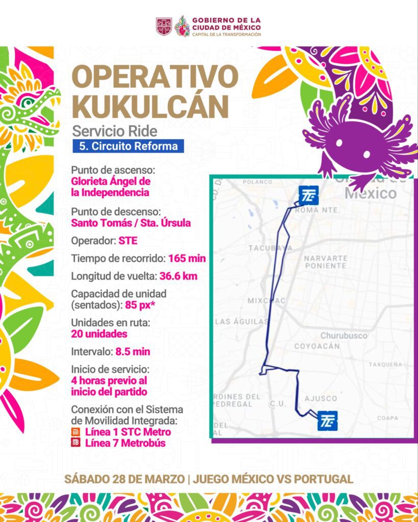 Trolebús del Ángel de la Independencia