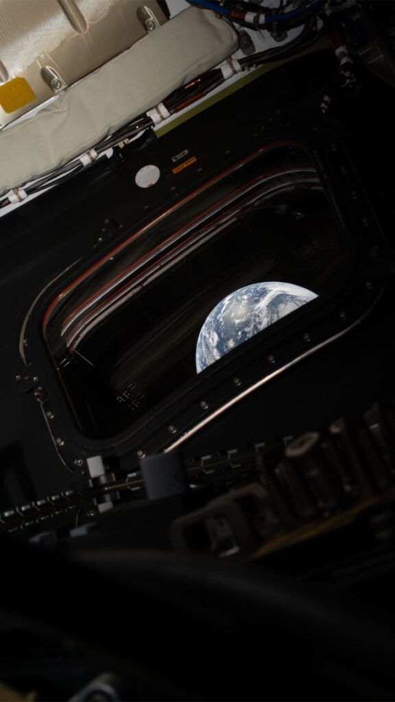 02 artemis ii wallpaper looking back at earth image 1