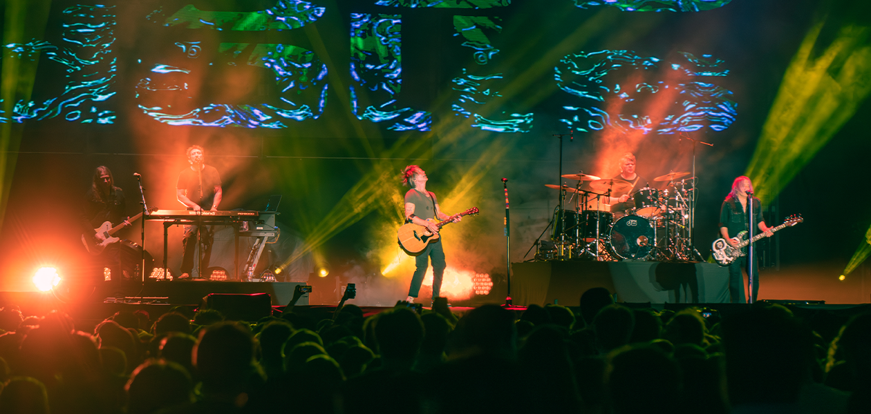 Exitosa primera vez de Goo Goo Dolls en Aguascalientes