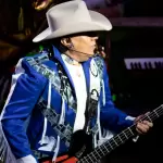 José Guadalupe Esparza, icónico líder de Grupo Bronco. Bronco conquistó el Palenque de la FNSM 2026. Foto: JLMNoticias / Especial / Adán De la cruz.