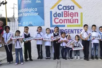 Casas del Bien Común en Aguascalientes impulsan inclusión infantil a través de la música