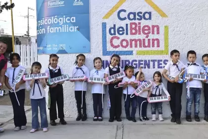 Casas del Bien Común en Aguascalientes impulsan inclusión infantil a través de la música