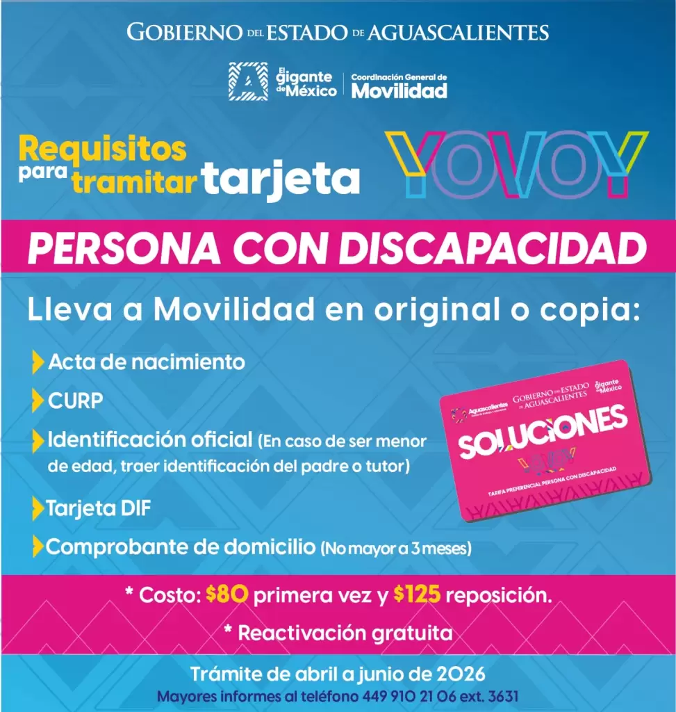Descuento del 50 en transporte publico para adultos mayores y personas con discapacidad en Aguascalientes JLMNoticias 3