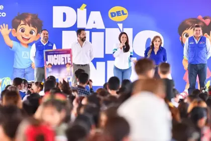 Día del Niño en Aguascalientes regalos a 3 mil niños