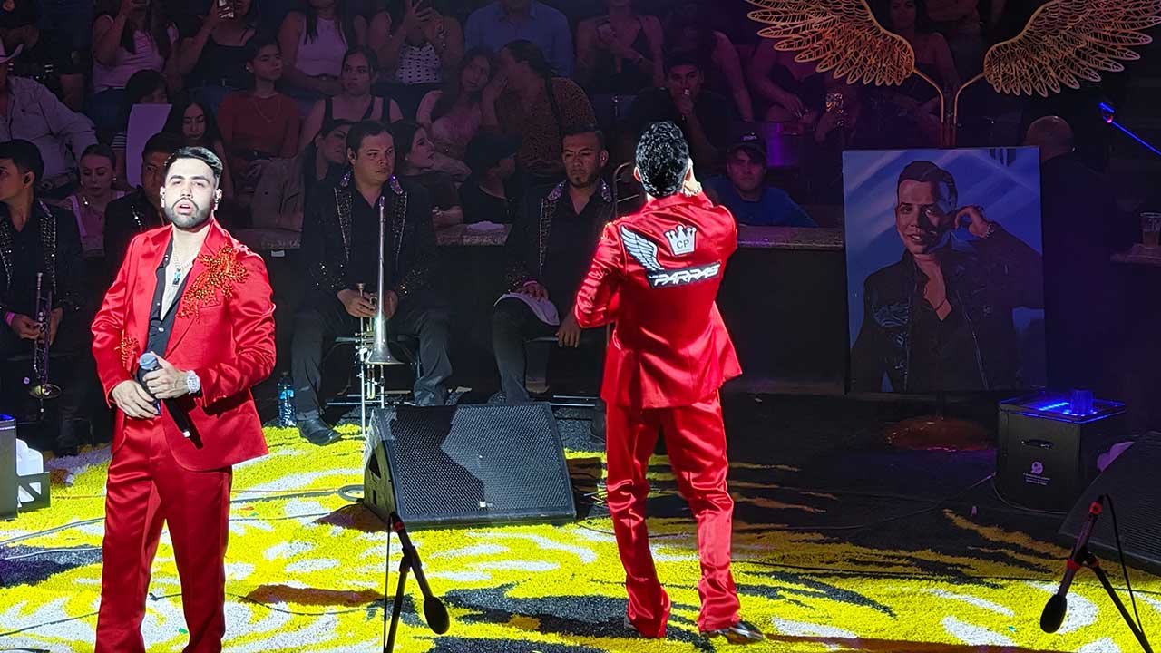 Los Parras y su presentacion en el Palenque de la mejor feria de