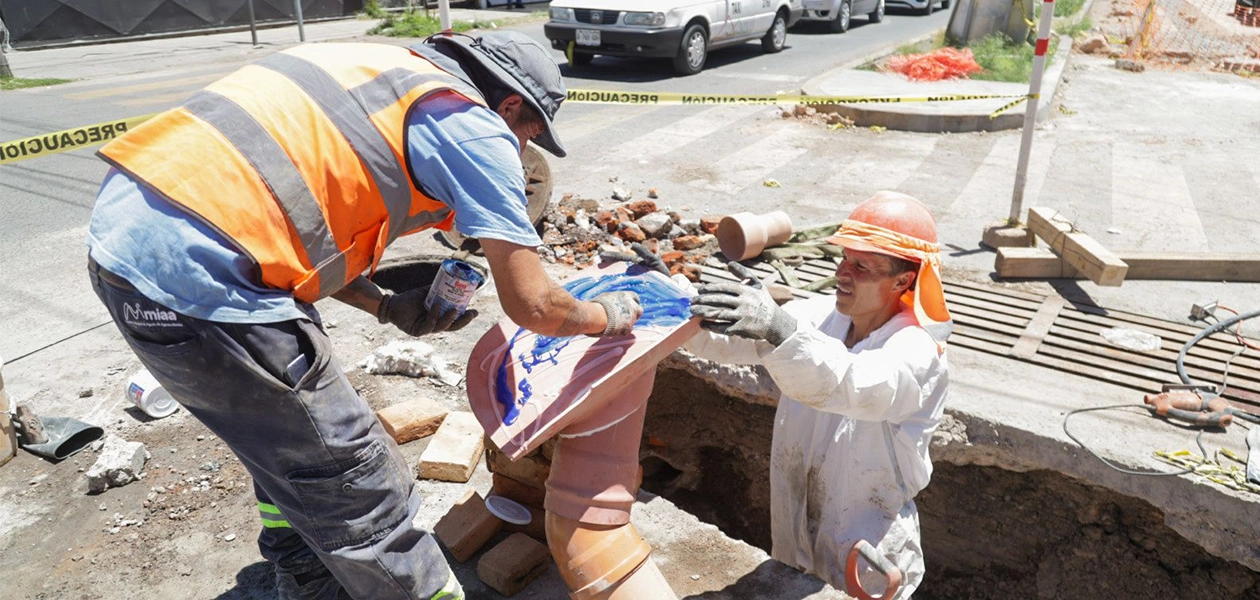 MIAA refuerza drenaje en Pilar Blanco evitando colapsos 2026