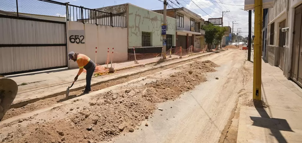 MIAA renueva alcantarillado en el Centro de Aguascalientes jlmnoticias