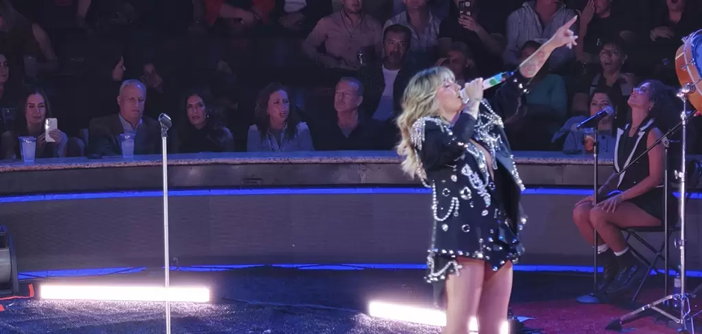 Maria Jose en el palenque