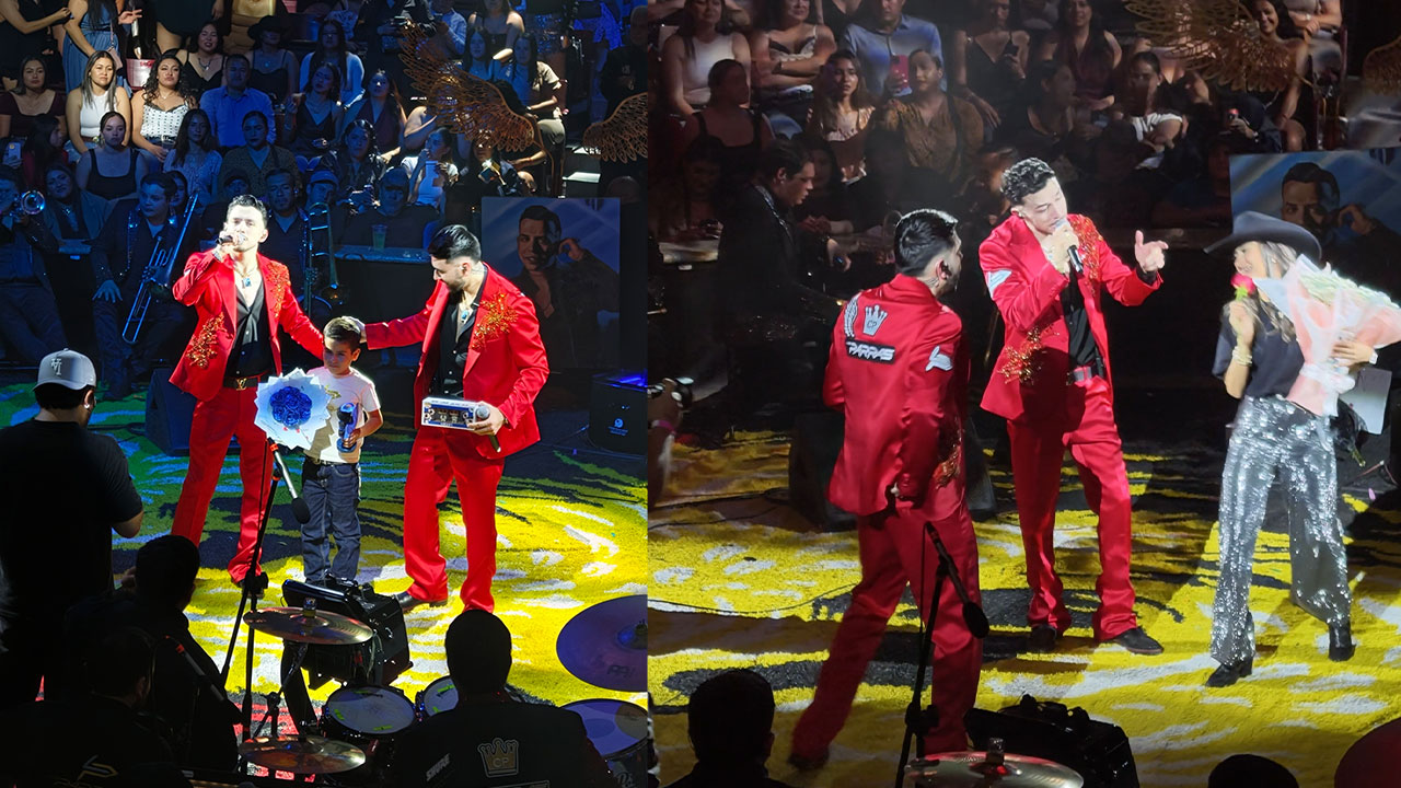 Momentos del show de Los Parras en la FNSM2026