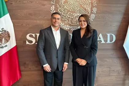 Refuerzan seguridad Aguascalientes- Tere Jiménez y Harfuch