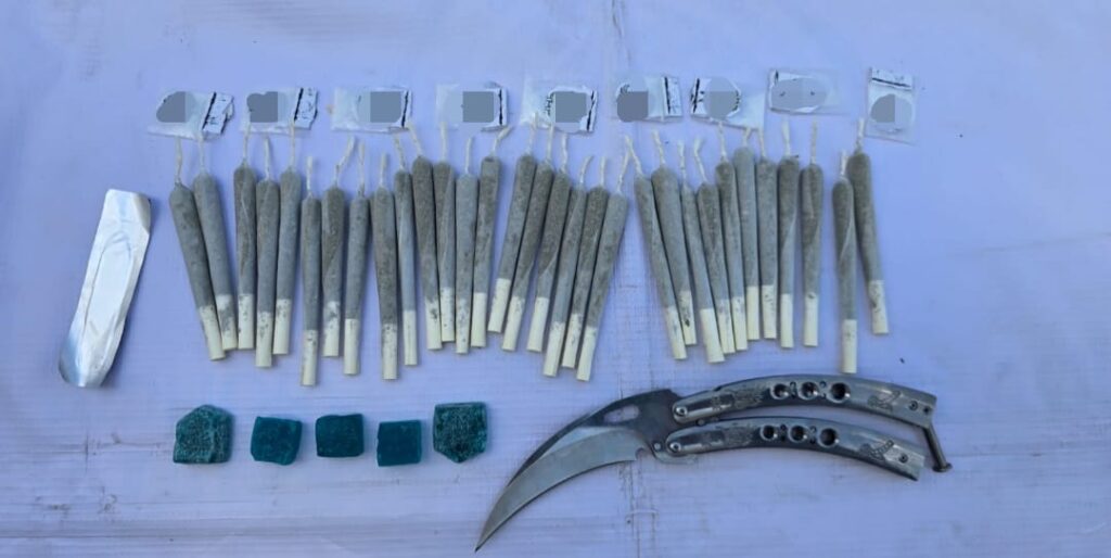 Sustancias confiscadas