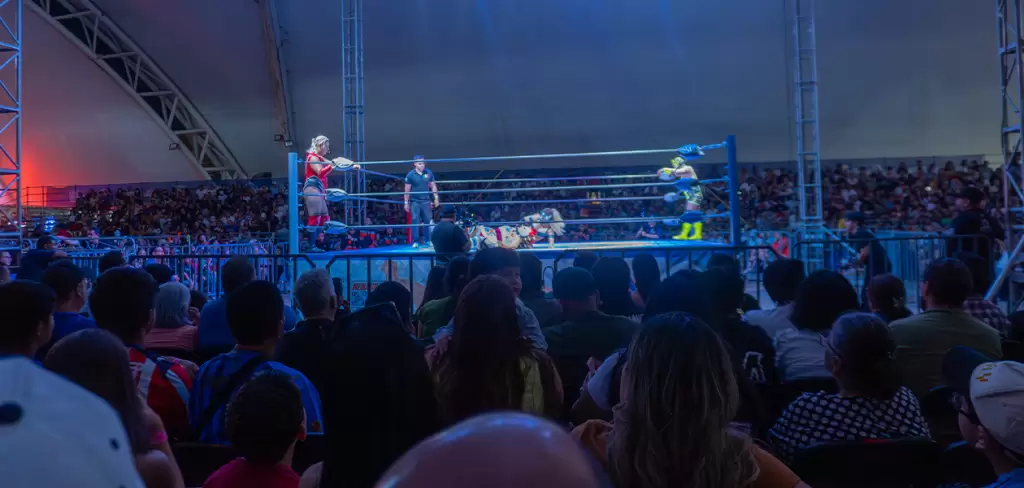 Una noche de lucha libre: rudos contra técnicos, juntos en un solo ring dentro del Foro de las Estrellas de la FNSM2026