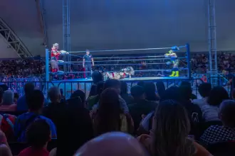 Una noche de lucha libre: rudos contra técnicos, juntos en un solo ring dentro del Foro de las Estrellas de la FNSM2026