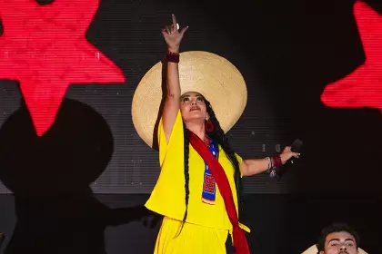 FNSM2026: Lila Downs convierte el Foro de las Estrellas en un altar a la cultura mexicana.