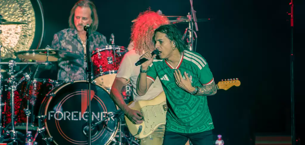 Foreigner se presentó con gran éxito en el Foro de las Estrellas de la Feria Nacional de San Marcos 2026. Foto: JLMNoticias / Salvador Ramírez.