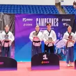 Aguascalientes brilla en taekwondo nacional con doble oro