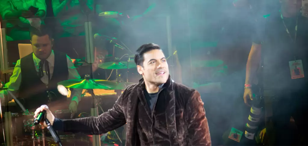 Carlos Rivera en el Palenque de la Feria Nacional de San Marcos. Carlos Rivera ofreción un muy variado show con sus hits, con mariachi y hasta con una sorpresa. Foto: JLMNoticias / Adán De la cruz.