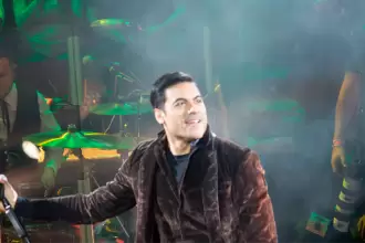 Carlos Rivera en el Palenque de la Feria Nacional de San Marcos. Carlos Rivera ofreción un muy variado show con sus hits, con mariachi y hasta con una sorpresa. Foto: JLMNoticias / Adán De la cruz.