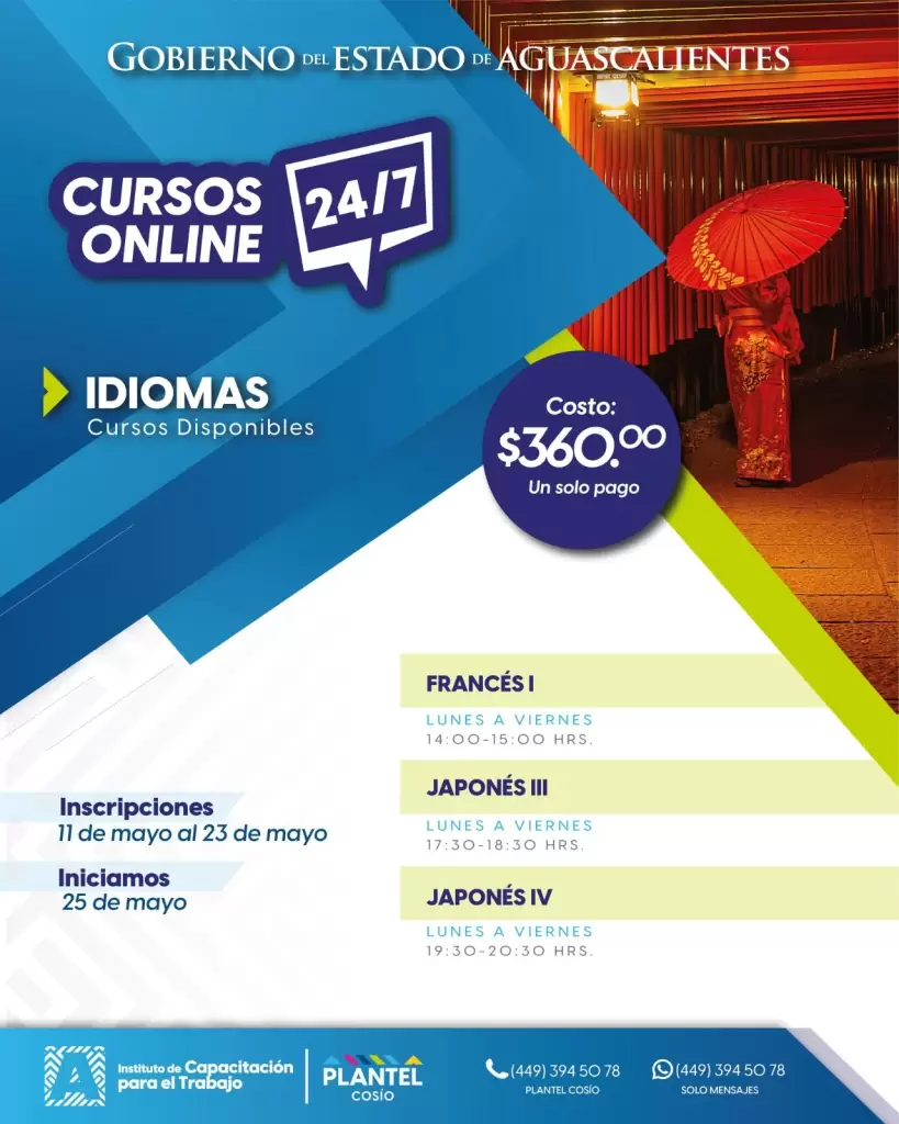 Cursos en Linea ICTEA idiomas Excel e IA desde casa 2026 2
