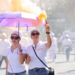 Desfile en Aguascalientes reúne a más de 24 mil trabajadores