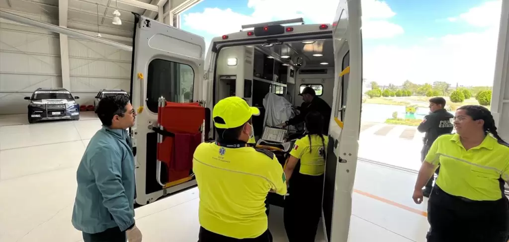 Helicóptero Fuerza 1 realiza traslado a recién nacida