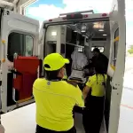 Helicóptero Fuerza 1 realiza traslado a recién nacida